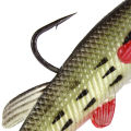 1 pc Fishing Gear Fishing Bait lead Fish 2 color 14 Grams with Single hook and three anchor hook bait bait.