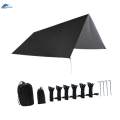 Camping Tarp with Storage Bag Rain Tarp Shelter for Hiking Travel Garden. 