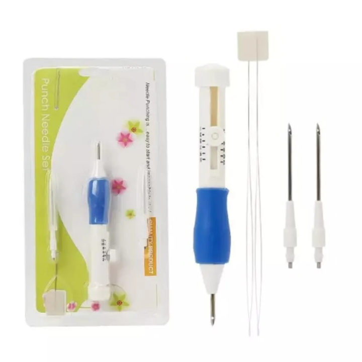 Magic%20Embroidery%20Pen%20Punch%20Needles,%203%20Size%20Adjustable%20Punch%20Needle%20Stitching%20Kit%20Rug%20Yarn%20Needle%20Embroidery%20Pen%20Felting%20Threader%20Needles%20Beginners%20Beginner%20-%20Image%203