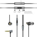 Rock Zircon Nano Stereo Earphone In Ear Headset With Micro 3.5mm In Balanced Immersive Bass Earphones for iPhone Samsung Hiaomi Huawei Vivo Oppo.