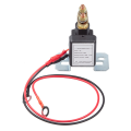High Current Main Vehicle Battery Disconnect Switch Remote Cut-Off, Battery Isolator Kit, Voltage Sensitive Relay. 
