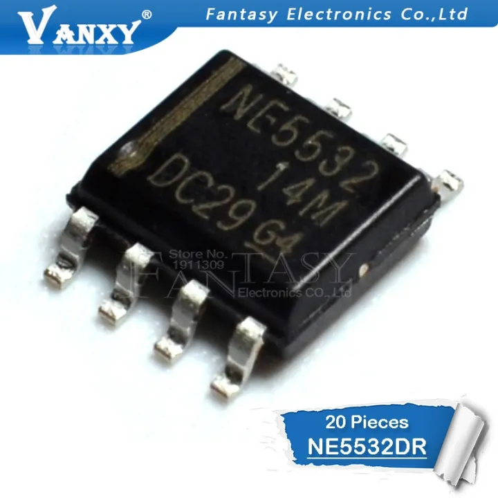 Lot De 8 Circuits Intégrés TLE2072ID SOP-8 - Neufs Sous Emballage D'origine