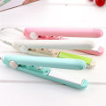 MIni Hair Straightener for Girls Hair Iron Straightening Irons Hair Curler Portable Flat Iron for Women Hair Wave.