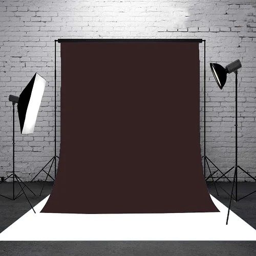 Background 8x12ft Non-Woven Fabric Solid Color Black Screen Photo Backdrop Studio Photography