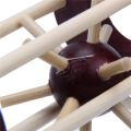 OUMERY 2X Wooden Tetrakaidecahedron Lock Logic Puzzle Burr Puzzles Brain Teaser Intellectual Removing Assembling Toy. 