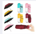 CAPSULE UMBRELLA- ANTI-UV MINI FOLDING PORTABLE,Fashionable Cute Capsule Umbrella- Multicolor.