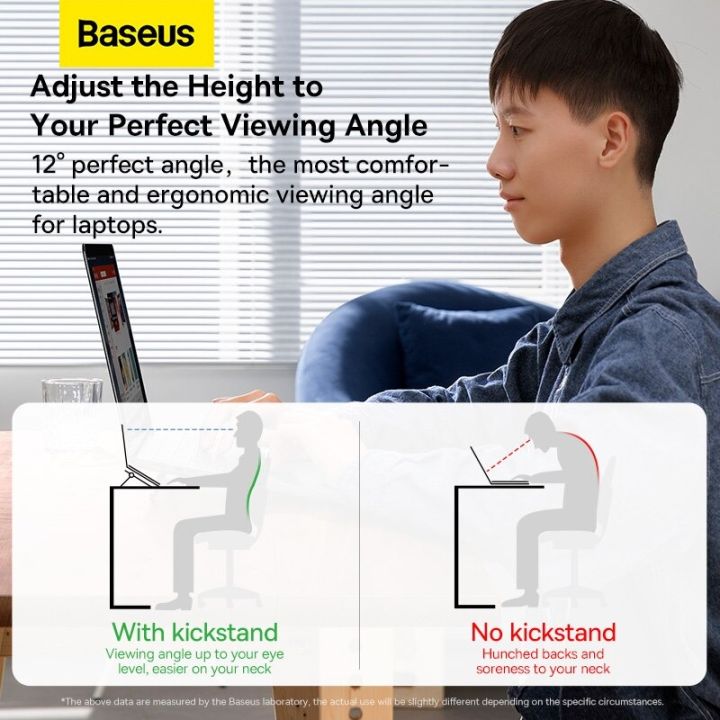 Baseus%20Adjustable%20Laptop%20Stand%20For%20%20Laptops%20Aluminum%20Desktop%20Laptop%20Bracket%20Mini%20Cooling%20Stand%20-%20Image%203