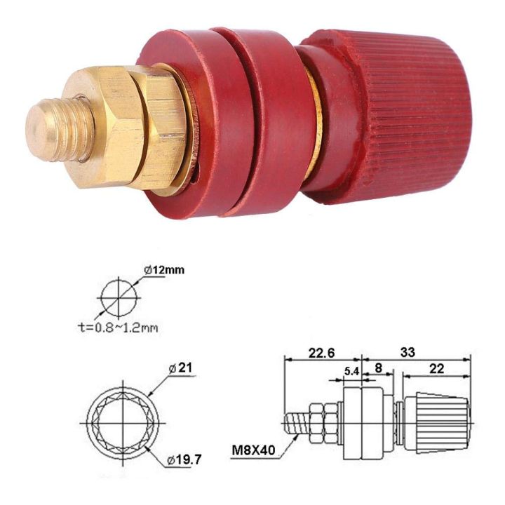 2Pcs%20Terminal%20Binding%20Post,%20555%20Type%20Brass%20Pillar%20Terminal%20Block%20200A%20-%20Image%203