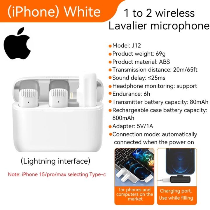 Ulanzi%20J12%20Wireless%20Lavalier%20Microphone%20System%20Audio%20Video%20Voice%20Recording%20Mic%20for%20iPhone%20Or%20Android%20Mobile%20Phone%20Laptop%20PC%20Live%20-%20Image%207