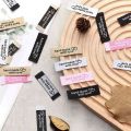 120 Pieces Personalized Sewing Labels Sew on Clothing Pattern Label.