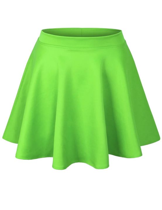 Women%E2%80%99s%20Silk%20Flared%20Mini%20Skirt%20%E2%80%93%20Soft%20Shiny%20Fabric%20Short%20Skirt%20for%20Chic%20and%20Casual%20Outfits%20-%20Image%202