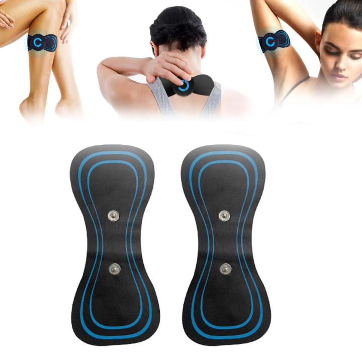 Electric Massager Pad Mini Neck Cervical Massage Stimulator Adjustable Massage Pad for Shoulder Back Waist Arms Legs Aches