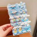 18Pcs Kuromi Hair Clip Set Kawaii Baby Girl Sanrio Hair Accessories for Kids.