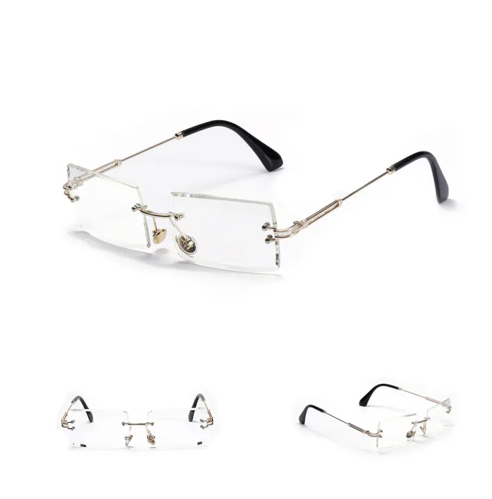 Custom%20Women%20Men%20New%20Wood%20Grain%20Color%20Buffalo%20Horn%20Shape%20Fashion%20Small%20Square%20Sun%20Shades%20Glasses%20Trendy%20Rimless%20Sunglasses%202021%20-%20Image%202