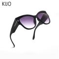 2019 New Fashion Brand Designer Tom Cat Eye Sunglasses Women Oversized Frame Vintage Sun Glasses oculos de sol UV400. 