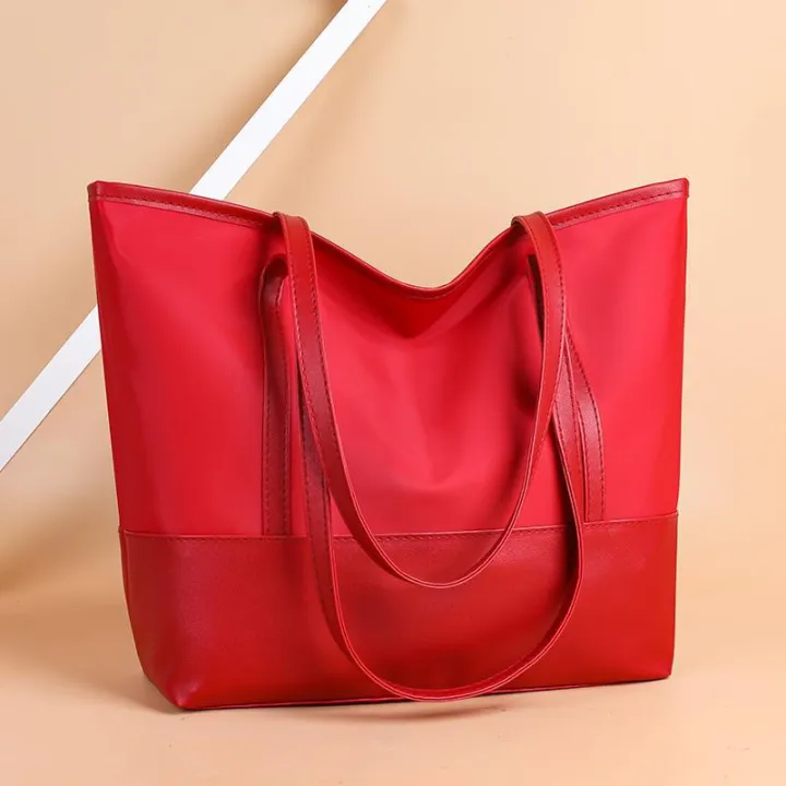 Cross-border%20new%20women's%20tote%20bag%202021%20Korean%20version%20large-capacity%20shoulder%20bag,%20Oxford%20cloth%20spliced%20soft%20leather%20handbag%20-%20Image%207