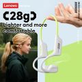 Original Lenovo S102 Bone Conduction Earphones V6.0 Wireless Sports Air Conduction Headphones HiFi Sound Swim Headset IPX6 Waterproof Earbud Stereo. 