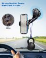 Car Mount Phone Holder Mobile Phone Stand with Silicon S_ucker.