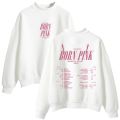 BP Born Pink Hoodie Lisa Rose Jennie Sweatshirts Cozy Tops Sudadera Felpa Moletom.