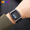 Skmei Fashion Men's Watch Simple Dual Time Countdown Waterproof Sport Quartz Electronic Men Watches reloj hombre 2213.