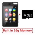New RUIZU C1 Mini MP3 Player With 2.4inch Bluetooth 5.0 HiFi Music Player Support Speaker TF Card Recording E-Book Video Walkman. 