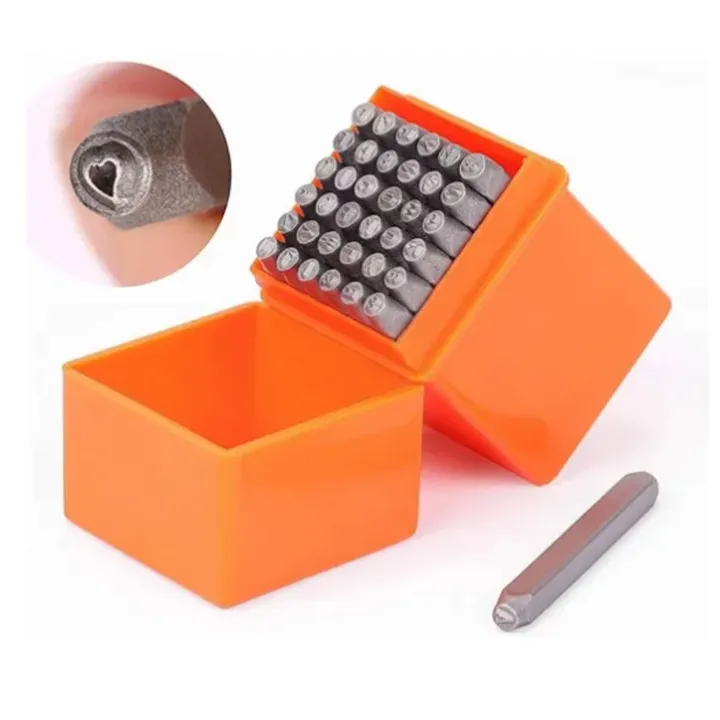 37Pcs%20Number%20Letter%20Punch%20Set%20Letter%20and%20Number%20Metal%20Stamping%20Set%20for%20Imprinting%20On%20Metal%20Jewelry%20Wood%20Plastic%20Leather%20-%20Image%205