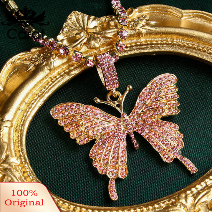 %EF%BC%88New%EF%BC%89tainle%20teel%20Women%20Rhinetone%20Butterfly%20One%20Layer%20Pendant%20Necklace%20Jewelry%20-%20Image%205