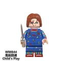 Halloween gifts Minifigures Building Blocks Toys For Kids Chainsaw Killer Silent Hill Characters For Lego. 