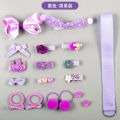 Children's hair ornaments 18 piece set of girls headwear bow cute hairpin super fairy princess hair tie hairpin gift box wholesale.
