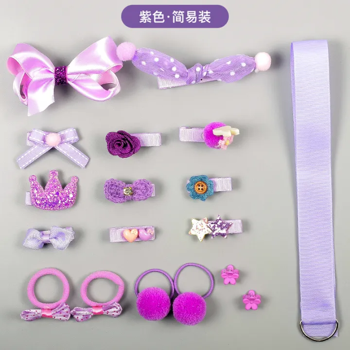 Children's%20hair%20ornaments%2018%20piece%20set%20of%20girls%20headwear%20bow%20cute%20hairpin%20super%20fairy%20princess%20hair%20tie%20hairpin%20gift%20box%20wholesale%20-%20Image%208