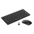 KM901 Keyboard Mouse Combo 2.4G Wireless 78 Key Mini Keyboard and Mouse Set Portable Office Combo. 