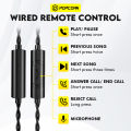 Popcorn Original Headphone Upgraded Earphone Cable HIFI 2Pin Connector Use For POCORN X8 PRO X9 PRO TRN MT1 KZ ZSN PRO X EDX PRO QKZ AK6 Pro. 