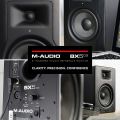 M-Audio BX5 D3 | Compact 2-Way 5" Active Studio Monitor Speaker for Music Production,1 piece. 