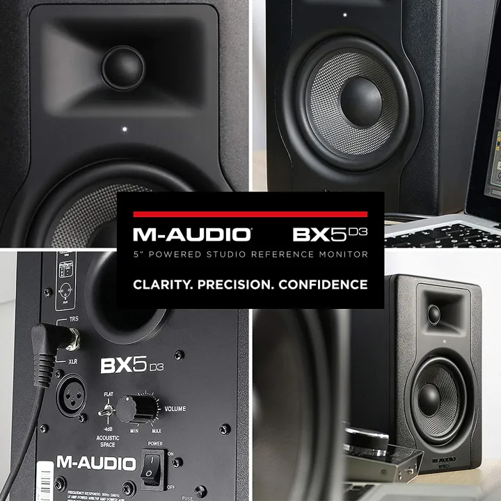 M-Audio%20BX5%20D3%20%7C%20Compact%202-Way%205"%20Active%20Studio%20Monitor%20Speaker%20for%20Music%20Production,1%20piece%20-%20Image%207