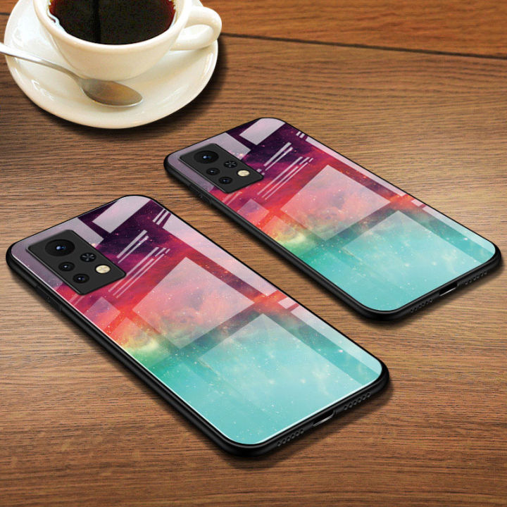 Vantime%20for%20Infinix%20Note%2011%20Pro%20Case%20Starry%20Sky%20Phone%20Back%20Hard%20Glass%20Cover%20-%20Image%205