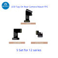 JCID Tag-On Rear Camera Repair FPC Flex For iPhone 12-14PM Solve Code Matching and Pop up window problems Without Soldering.