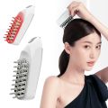 4 in 1 Electric Head Massage Comb RF Led Light EMS Vibration Therapy Hair Growth Anti Hair Loss Comb Head Massager.