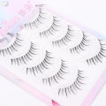 Mou Lai Ya Little Devil False Eyelashes, One Piece Natural Style, Transparent and Hard Stem, Thick Eyelash. 