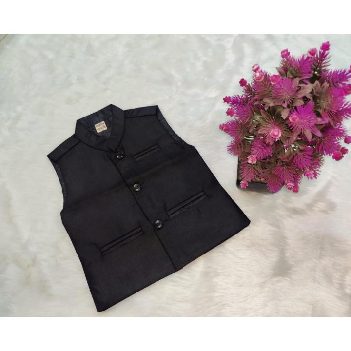 Fashionable balck colour kids kuti
