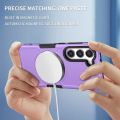 For Samsung Magsafe Case-Luxury Shockproof For Magnetic Case For Galaxy S23/S23 Plus/S23Ultra Magnetic Magsafe Anti -Fall Foreign Trade Case/Cover.