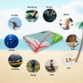 Superfine Fiber Beach Towel Is Soft And Easy To Absorb Water, Sports Shawl Towel, Quick Drying Swimming Print Bath Towel. 