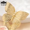 Carat Butterfly Hook Earrings Delicate Decorative Fashion Earrings. 