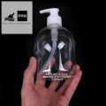 500ml Empty Refillable Plastic Handwash Pump Bottle – 4pcs PET Soap, Sanitizer & Lotion Dispenser | Ideal for Home, Office & Travel. 