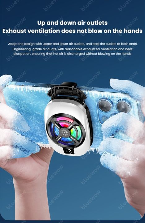 TL16 Mobile Phone Cooler, a device designed to cool mobile phones, especially during intensive use like gaming.