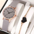 2022 New Watch Women Fashion Casual Leather Belt Watches Simple Ladies Round Dial Quartz Wristwatches Dress Clock Reloj Mujer. 