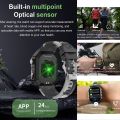 Original GW55 Smart Watch Compass BT Call 2.02'' Voice Assistant 3ATM IP68 Waterproof Heart Rate Outdoor Sports Smartwatch Men.