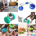 Pet Dog Toys Interactive Rubber Suction Cup Push Tpr Balls For Small Large Dogs Puppy Cat Chewing Toys Kong Dog Toys.