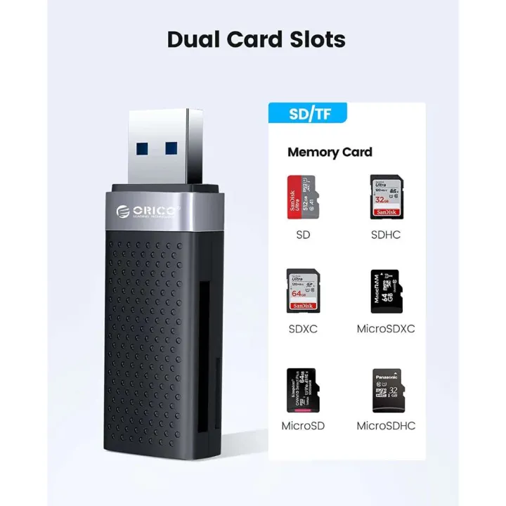 ORICO%20Card%20Reader%20USB%203.0%20Flash%20Smart%20Memory%20Card%202%20Slots%20for%20TF%20SD%20Micro%20SD%20SDXC%20SDHC%20MMC%20Card%20Adapter%20Laptop%20Accessories%20PC%20-%20Image%206