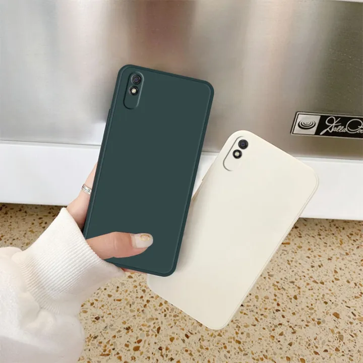 Lenuo%20Luxury%20Square%20Liquid%20Silicone%20Phone%20Case%20For%20Xiaomi%20Redmi%209A%20Thin%20Soft%20Back%20Cover%20Candy%20Casing%20-%20Image%203