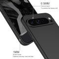 For Google Pixel 9 Pro XL Silicone Soft Gel Rubber Slim Liquid Cover Shockproof Protective Anti-Scratch Phone Case.